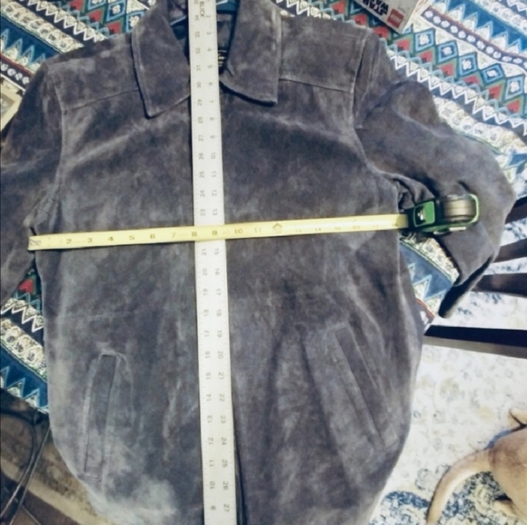 Great looking blue suede jacket - Picture 5 of 6